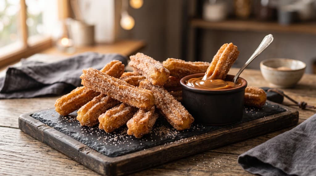 Churros z Dulce de Leche