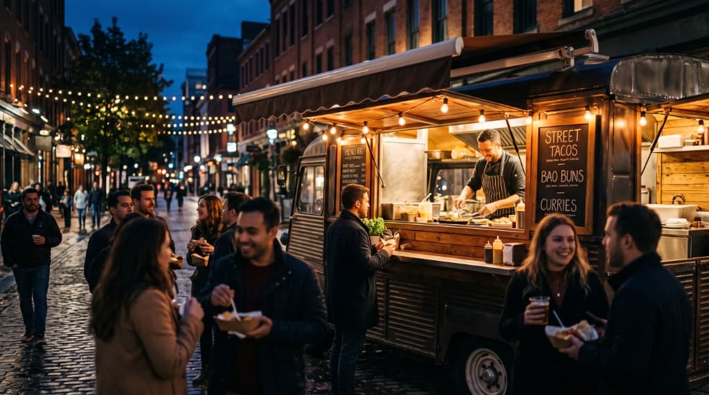 Noc Foodtrucków — lipiec 2025